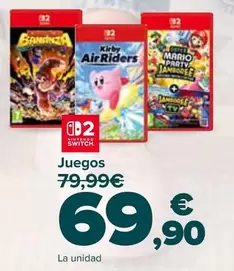 Nintendo SWITCH - Juegos