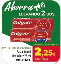 Colgate - Pasta Dental Max White