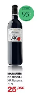 Marqués de Riscal - Xr. Reserva