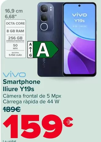 Vivo - Smartphone Libre Y19s
