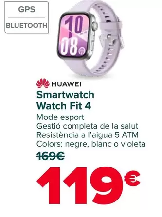 Huawei - Smartwatch Watch Fit 4