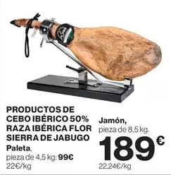 Flor - Productos De Cebo Ibérico 50% Raza Ibérica  Sierra De Jabugo