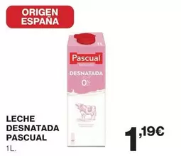 Pascual - Leche Desnatada