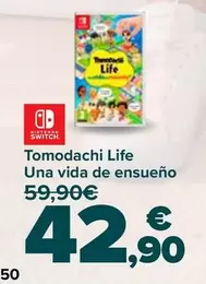 Nintendo SWITCH - Tomodachi Life Una Vida De Ensueño