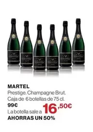 Prestige -  Champagne Brut. Caja