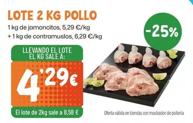 Lote 2 Kg Pollo