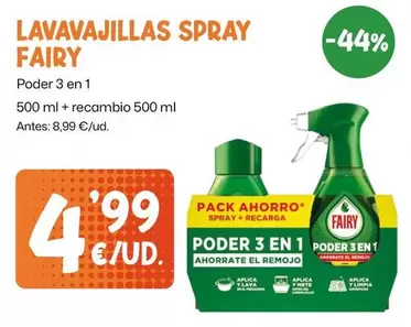 Fairy - Lavavajillas Spray