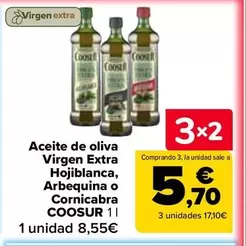 Coosur - Aceite De Oliva Virgen Extra Hojiblanca, Arbequina O Cornicabra