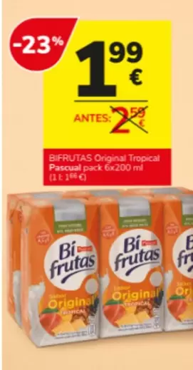 Pascual - Bifrutas Original Tropical
