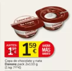Danone - Copa De Chocolate Y Nata