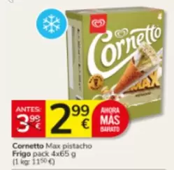 Frigo - Cornetto Max Pistacho