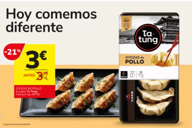 Ta Tung - Gyozas De Pollo