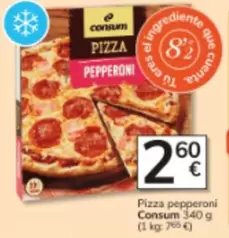 Consum - Pizza Pepperoni