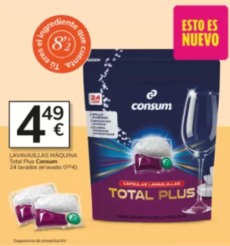 Consum - Lavavajillas Maquina