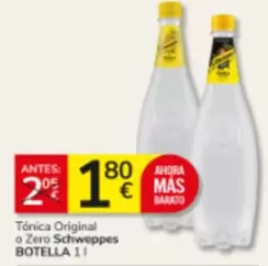 Schweppes - Tonica Original O Zero