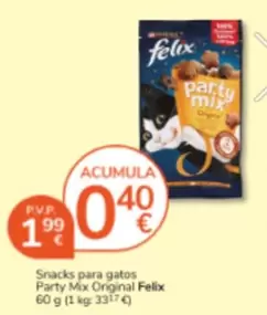 Felix - Snacks Para Gatos Party Mix Original