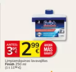 Finish - Limpiamaquinas Lavavajillas