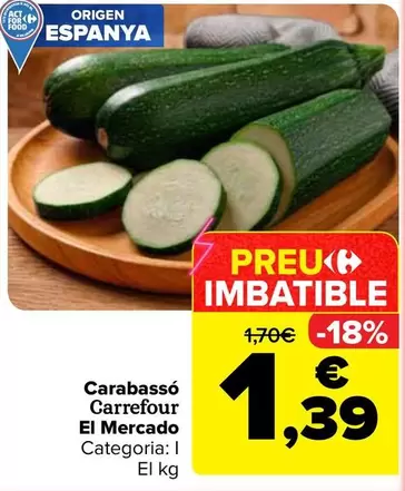 Carrefour El Mercado - Calabacín