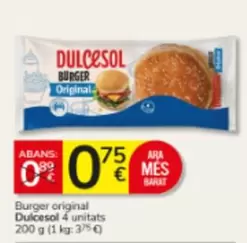 Dulcesol - Burger Original