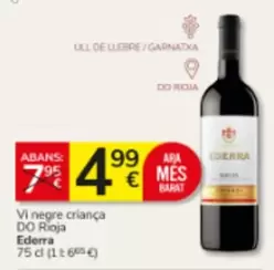 Ederra - Vi Negre Criança Do Rioja