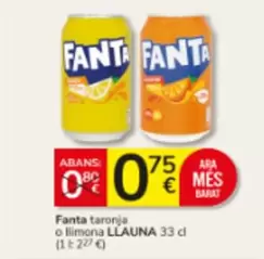 fanta - Fanta Taronja O Llimona
