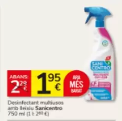 Sanicentro - Desinfectant Multiusos Amb Lleixiu