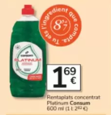 Consum - Rentapats Concentrat Platinum