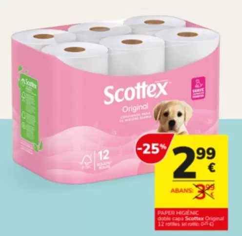 Scottex - Papier Higiénico Original