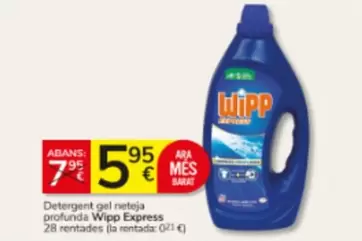 Wipp - Detergent Gel Neteja Profunda  Express