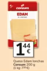 Consum - Queso Edam Lonchas