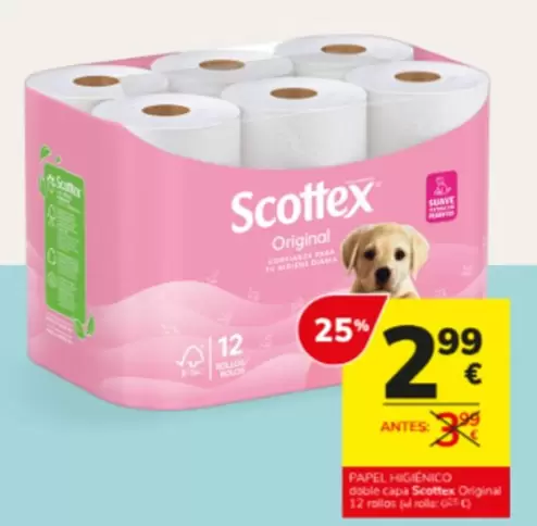 Scottex - Papel Higienico Original