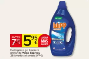 WiPP Express - Detergente Gel Limpieza Profunda