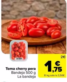 Tomate Cherry Pera