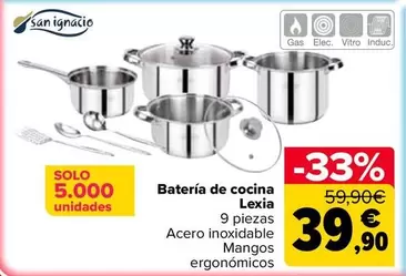 San Ignacio - Bateria De Cocina Lexia