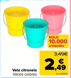 Vela Citronela