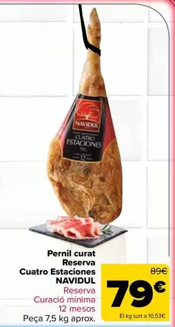 Navidul - Jamon Curado Reserva Cuatro Estaciones 