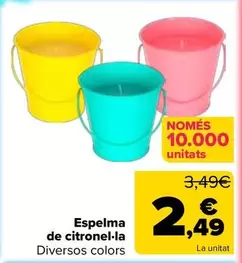 Vela Citronela