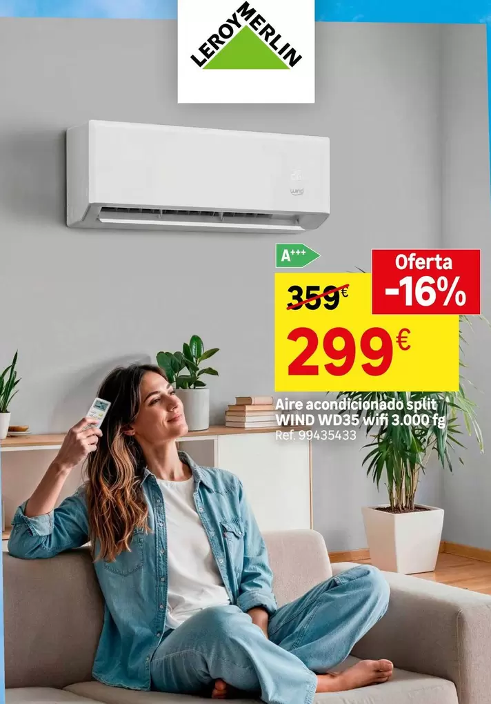 Aire -  Acondicionado Split WWD WOS35 W/W