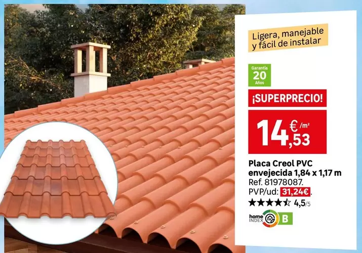 PVC - Placa Creol Pvc Enveylecida