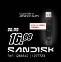 Sandisk - Disponible En 256gb Pc
