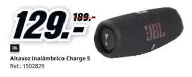 Altavoz Inalámbrico Charge 5