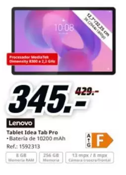 Lenovo - Tablet Idea Tab Pro