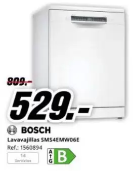 Bosch - Lavavajillas Sms4emw06e