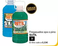 Sutil - Fregasuelos Spa O Pino