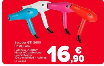 Gti - Secador 2600 PostQuam