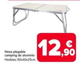 Mesa Plegable Camping De Aluminio