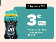 Lenor - Perlas Para Ropa Unstoppables