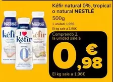 Nestlé - Kéfir Natural 0%, Tropical O Natural