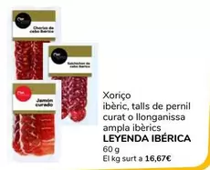 Leyenda Ibérica - Xoriço Ibèric, Talls De Pernil Curat O Llonganissa Ampla Ibèrics