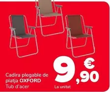 Oxford - Cadira Plegable De Platja